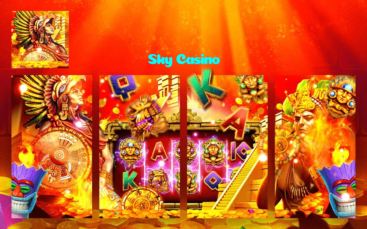 Sky Casino casino presented on mobile device in Pakistan with slots and live games